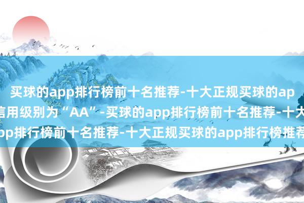 买球的app排行榜前十名推荐-十大正规买球的app排行榜推荐金诚转债信用级别为“AA”-买球的app排行榜前十名推荐-十大正规买球的app排行榜推荐